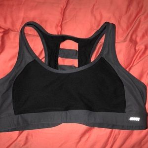 black and grey sorta bra